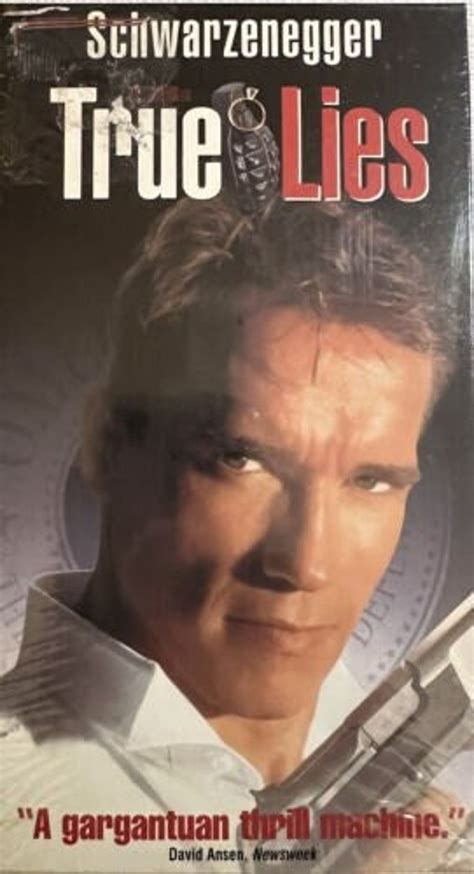 True Lies (VHS, 1995) Arnold Schwarzenegger Jamie Lee Curtis – Very