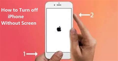 how to turn your phone off without touching the screen