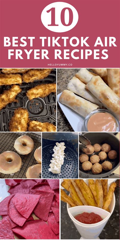 tiktok air fryer recipes family friendly food hacks
