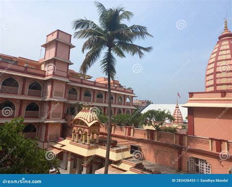 Beautiful View of the ISKCON Temple, Mayapur, West Bengal Stock Image ...