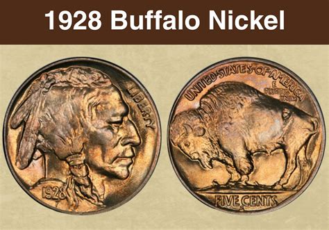 1928 Buffalo Nickel Coin Value (Errors List, "D", "S" & No Mint Mark ...