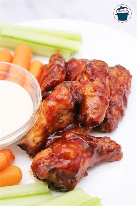 Oven-Baked BBQ Chicken Wings Recipe - A Simple Tweak