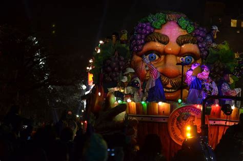 KREWE OF BACCHUS PARADE ROUTE — HughLaurious