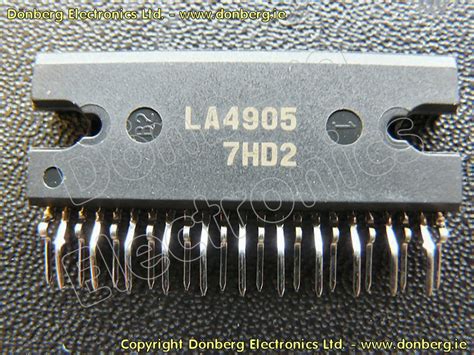 Semiconductor: LA4905 (LA 4905) - VOLTAGE REGULATOR / 2 X 17W / 14V...