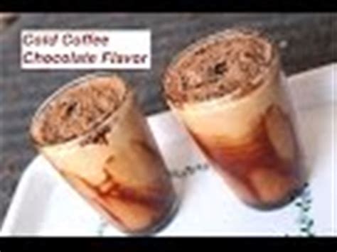 Cold Coffee Chocolate Flavor Recipe - MyDelicious Recipes