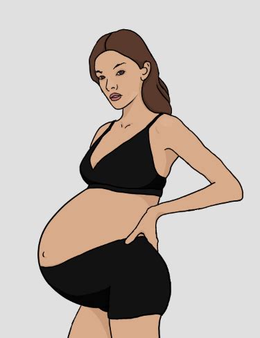 pregnant woman by vapeto on DeviantArt