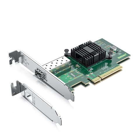 Amazon.co.jp: 10Gtek 10G PCI-E NIC ネットワークカード, Intel X520-DA1/X520-SR1互換