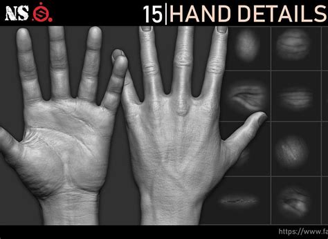 hand sculpted handskin detail alphas great  speed   hand