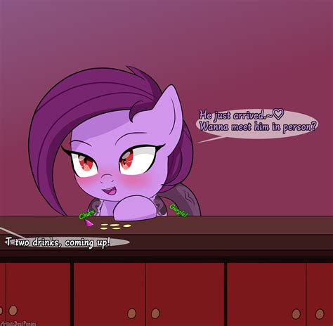 #3561202 - suggestive, artist:bestponies, oc, oc:purple vine, earth
