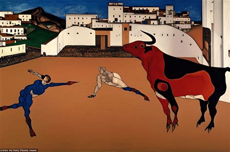 Bullfight in Spain · Creative Fabrica