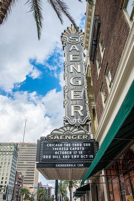 Broadway in New Orleans at the Saenger Theatre on Canal Street