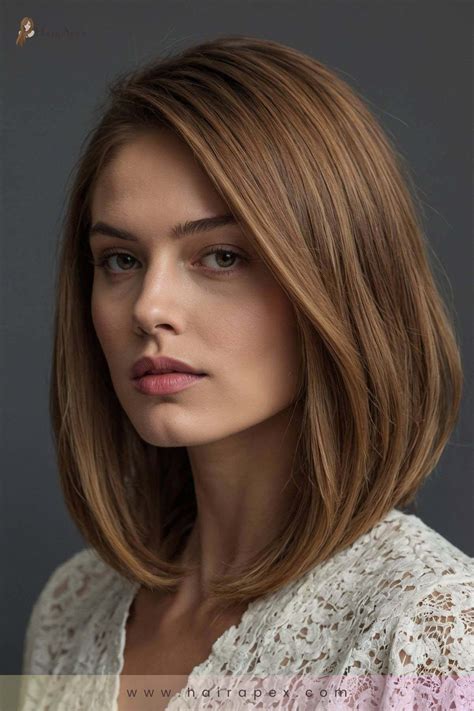 Best Medium Length Hairstyles for Oval Face Shapes 15
