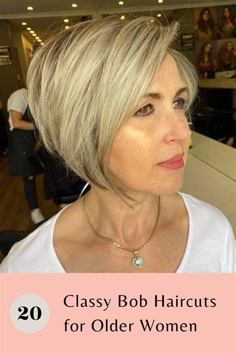 30 classy bob haircuts for older women 2023 trends – Artofit