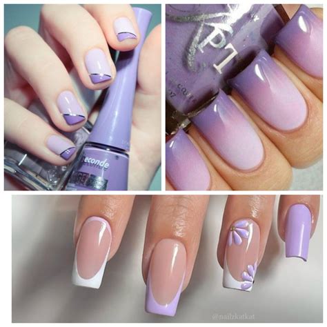 Ideas de uñas color lila 2025 - Manicura - Muy Trendy