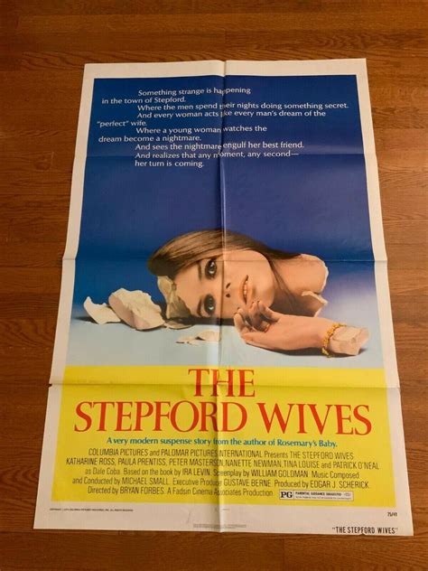 The Stepford Wives One Sheet 1975 Katharine Ross, Paula Prentiss