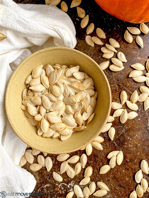 roasted salted pumpkin seeds seasoning ideas  eat move