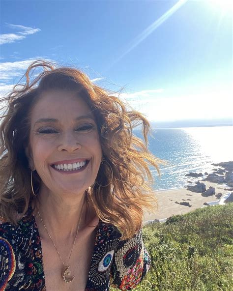 Teri Hatcher, 59, wears tiny red bikini during 'first true vacation in