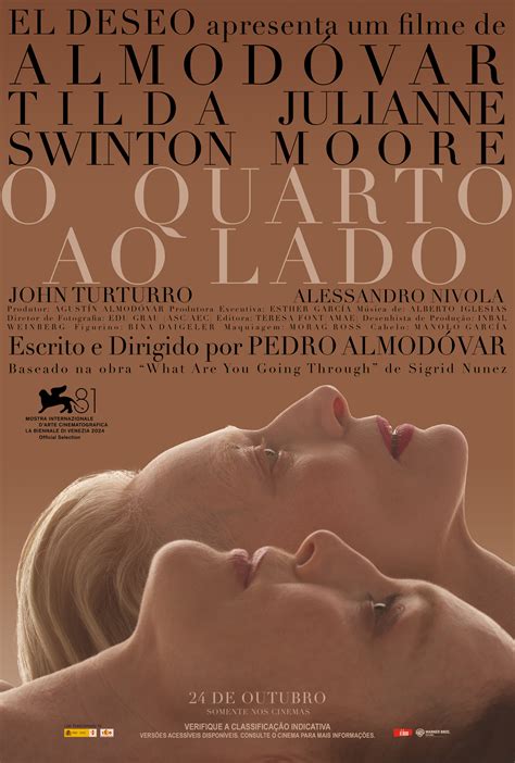 Elenco De O Quarto Ao Lado - O Quarto ao Lado, primeiro filme em inglês de Pedro Almodóvar, é ...
