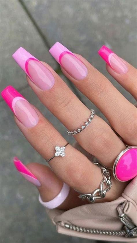 12+ Pretty Pink Press on Nail Designs | Gel nails, Stylish nails, Nails