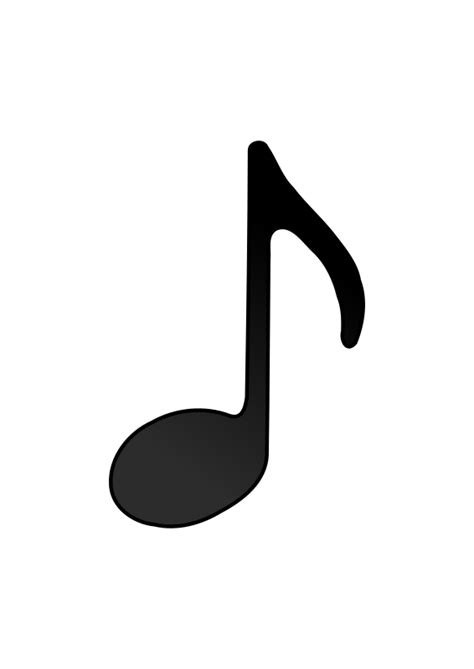 Music Note Quaver - ClipArt Best