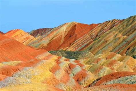 Zhangye Danxia Landform Geological Park in China - Droomplekken.nl