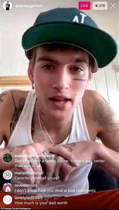 Presley Gerber going through 'super rebellious phase' to define
