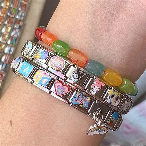 Italian Charm Bracelets, 18 Links Italian Bracelet, Italian Charms ...