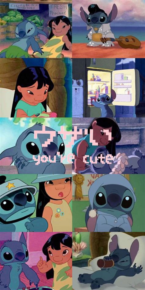 Download Cute Lilo Stitch Aesthetic Wallpaper | Wallpapers.com