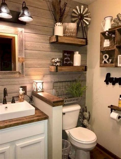Rustic Bathroom Decor Ideas