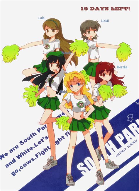 wendy testaburger, bebe stevens, heidi turner, red mcarthur, and lola