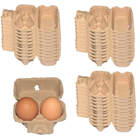 Buy MNJR Pack of 30 Egg Boxes for 6 or 2 Eggs, Egg Packaging Egg Boxes ...