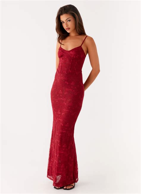 red corset outfit 10