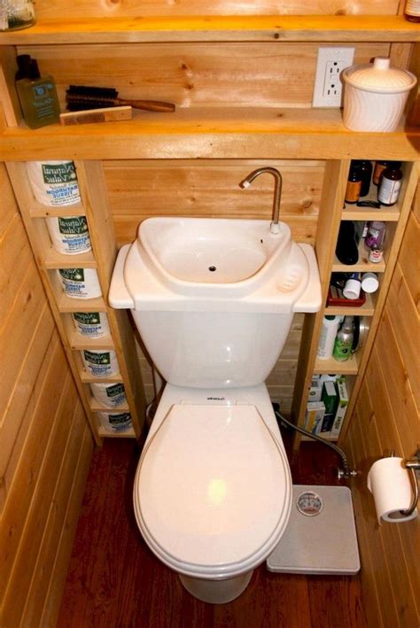 64+ Best Tiny House Bathroom Design Ideas #tinyhouse #bathroomdesign # ...