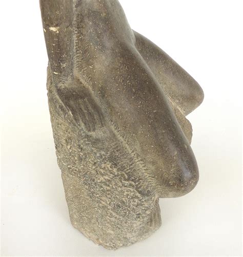 Chuck Dodson Cast Composition Sculpture of a Seated Nude, American