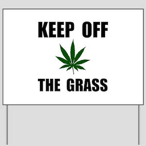 Funny Stay Off The Grass Signs - Funny PNG