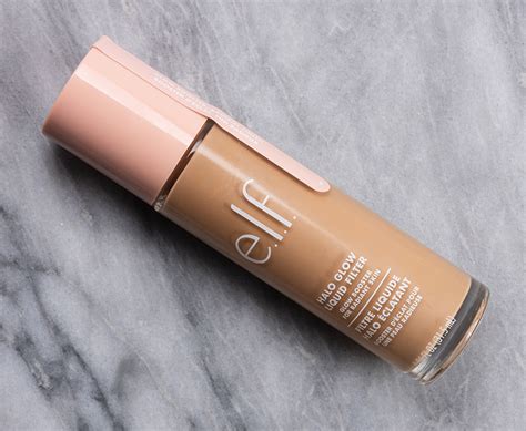 elf  medium neutral olive halo glow liquid filter review
