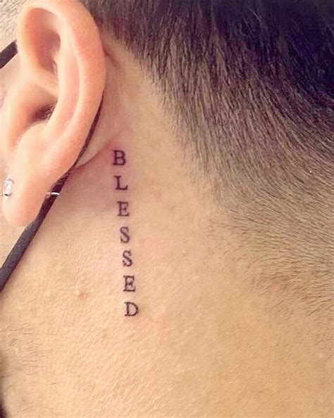 Blessed Tattoo Designs for Daily Inspiration - K4 Feed