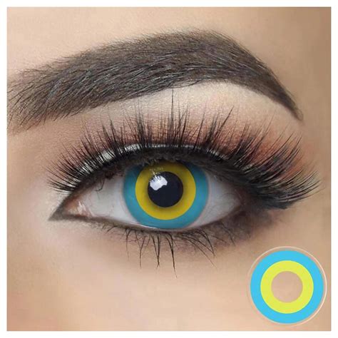 color contact lenses yellow 6
