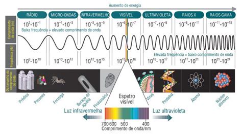 Espectro De Frequencia - Blog de Físico-Química do André: Espectro Eletromagnético