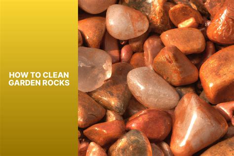 how to clean garden rocks