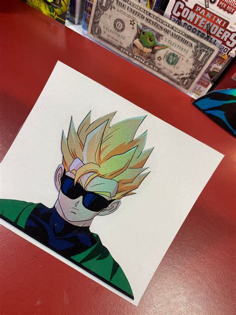 Teen gohan saiyaman glasses holographic | Etsy