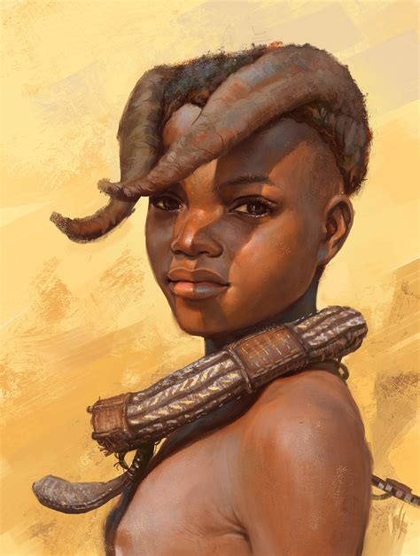 Himba tribe kid study by Tsabo6 on DeviantArt