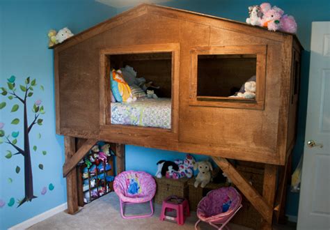 Treehouse Bed for Kids