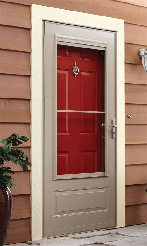 3/4 Light Panel Ventilating Storm Door - Omni Glass & Paint, LLC