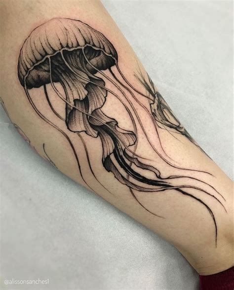 Significado De Tatuagem De Agua Viva - 11 Tatuagens de Água-Viva: Inspirações para Seu Próximo Design ...