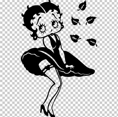 Betty Boop Silhouette Drawing Sticker PNG, Clipart, Animals, Arm, Art ...