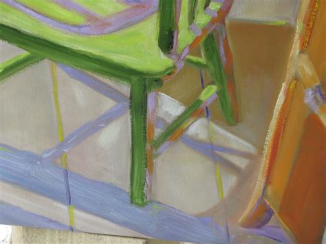 Cottage Chair. Original oil painting. Canvas. Chair painting. Cottage painting. Summer. Chair ...