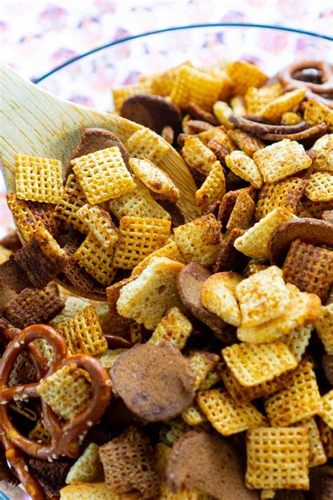 Party Mix Recipe Oven at James Northern blog