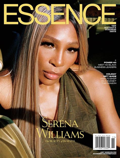 Serena Williams Announced As ESSENCE Magazine Cover Star