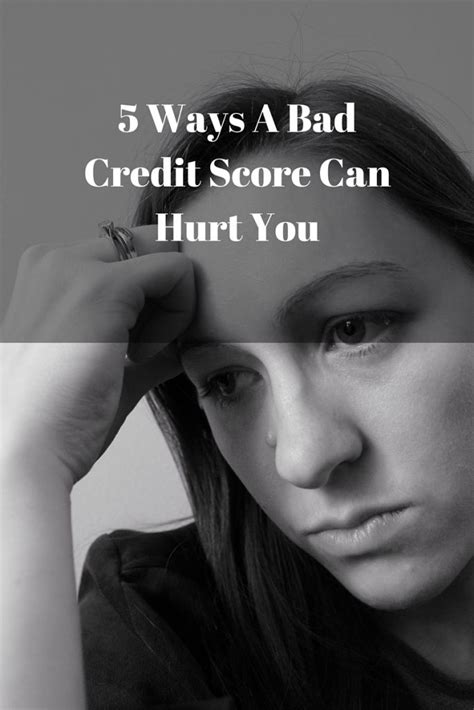 ways  bad credit score  hurt dinks finance